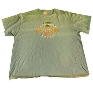 Delta Light Green Texas Graphic Tee